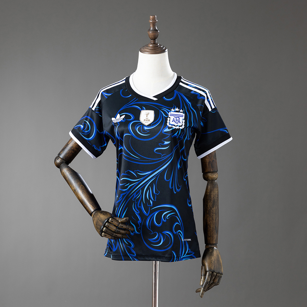 2026 Argentina Suplente Mujer Camiseta AAA Grado Fan