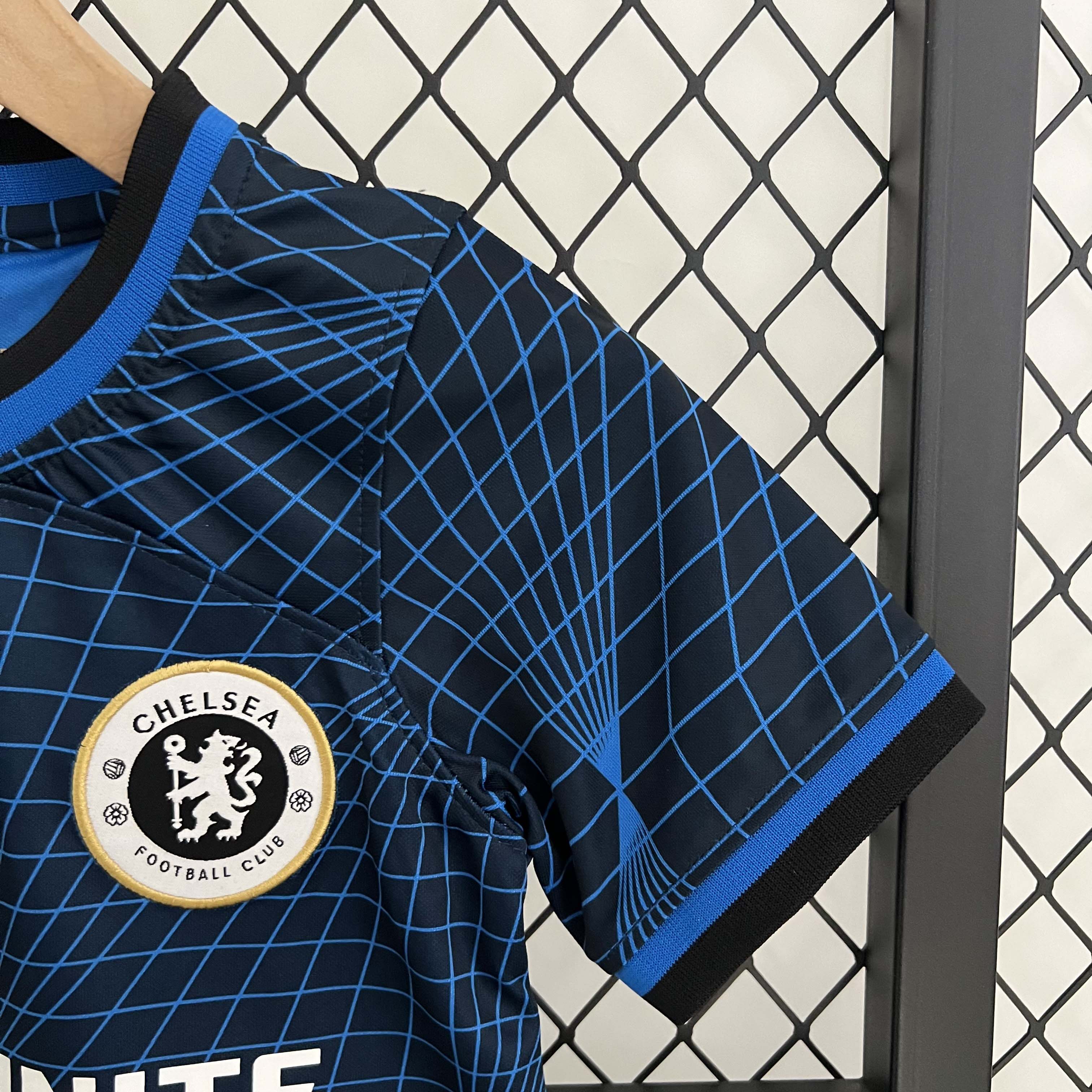 2023/2024 Chelsea Away Football Jersey Kids Size — view 7