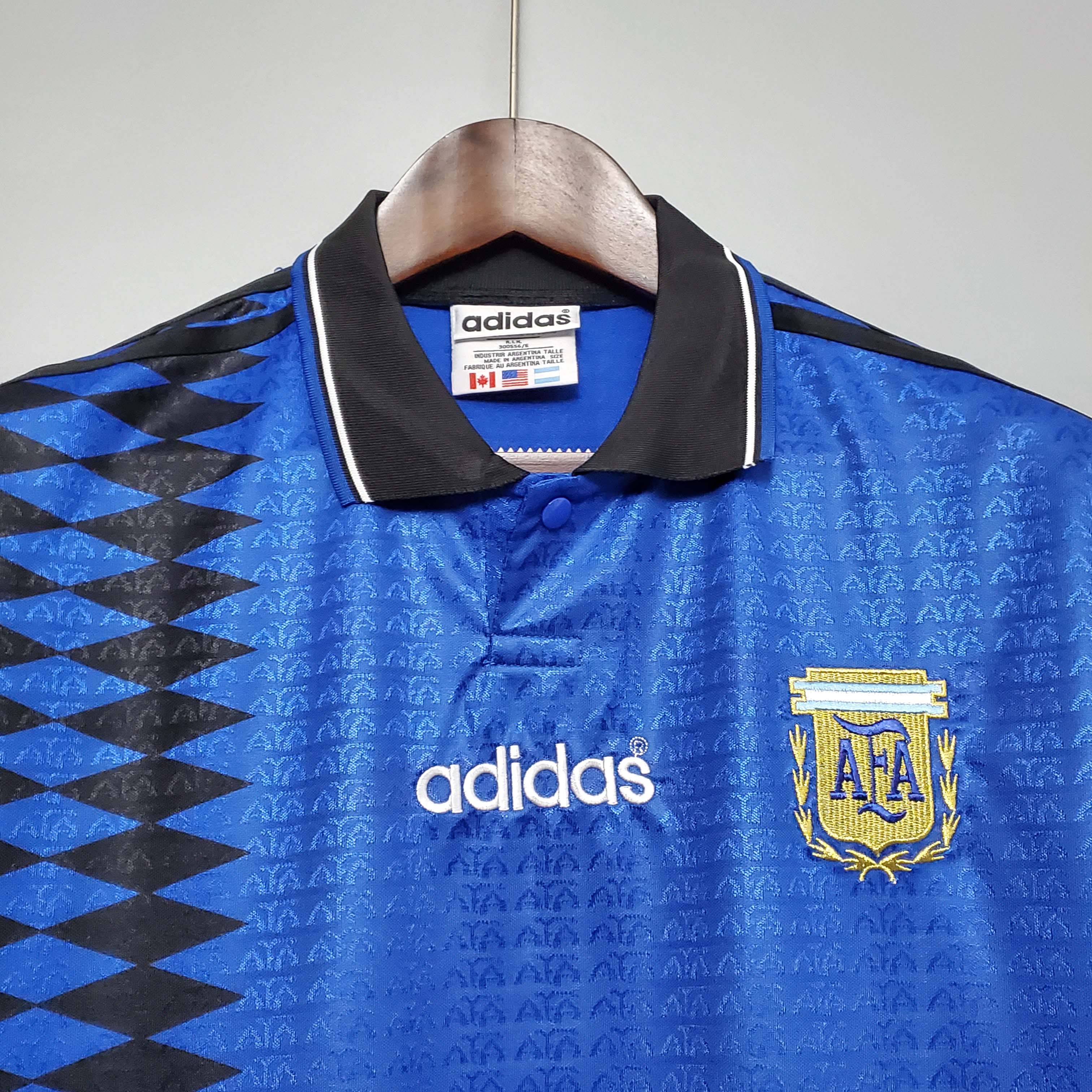 Camiseta Visitante Retro de la Selección Argentina 1994 — view 3