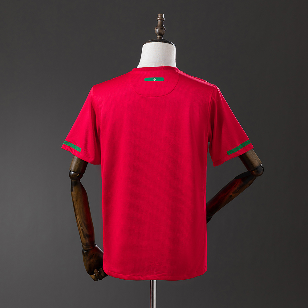 2010 Retro Portugal Local Camiseta de Fútbol AAA calidad aficionado — view 2