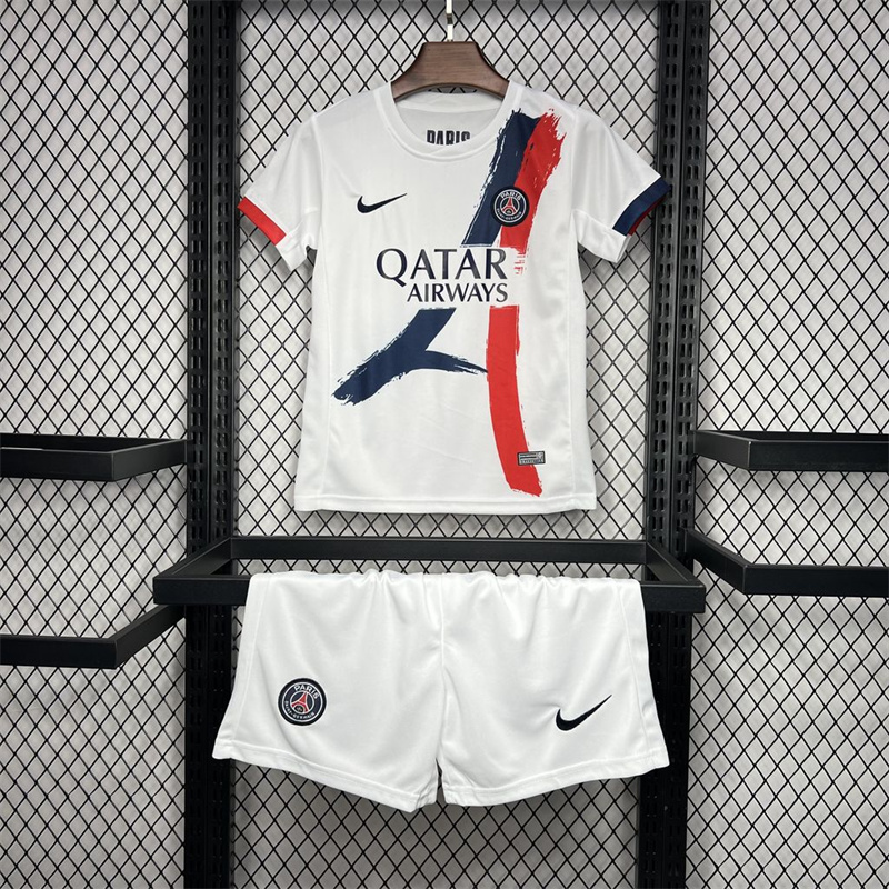 2024/2025 Psg Paris Saint-Germain Third Away Football Shirt AAA fan-grade Kids Size