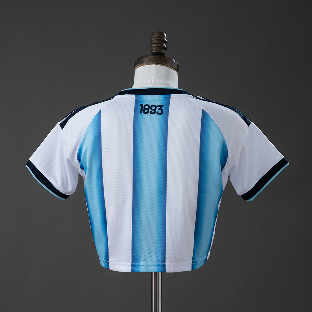 2026 Argentina Local Mujer Top Estilo Crop — view 2