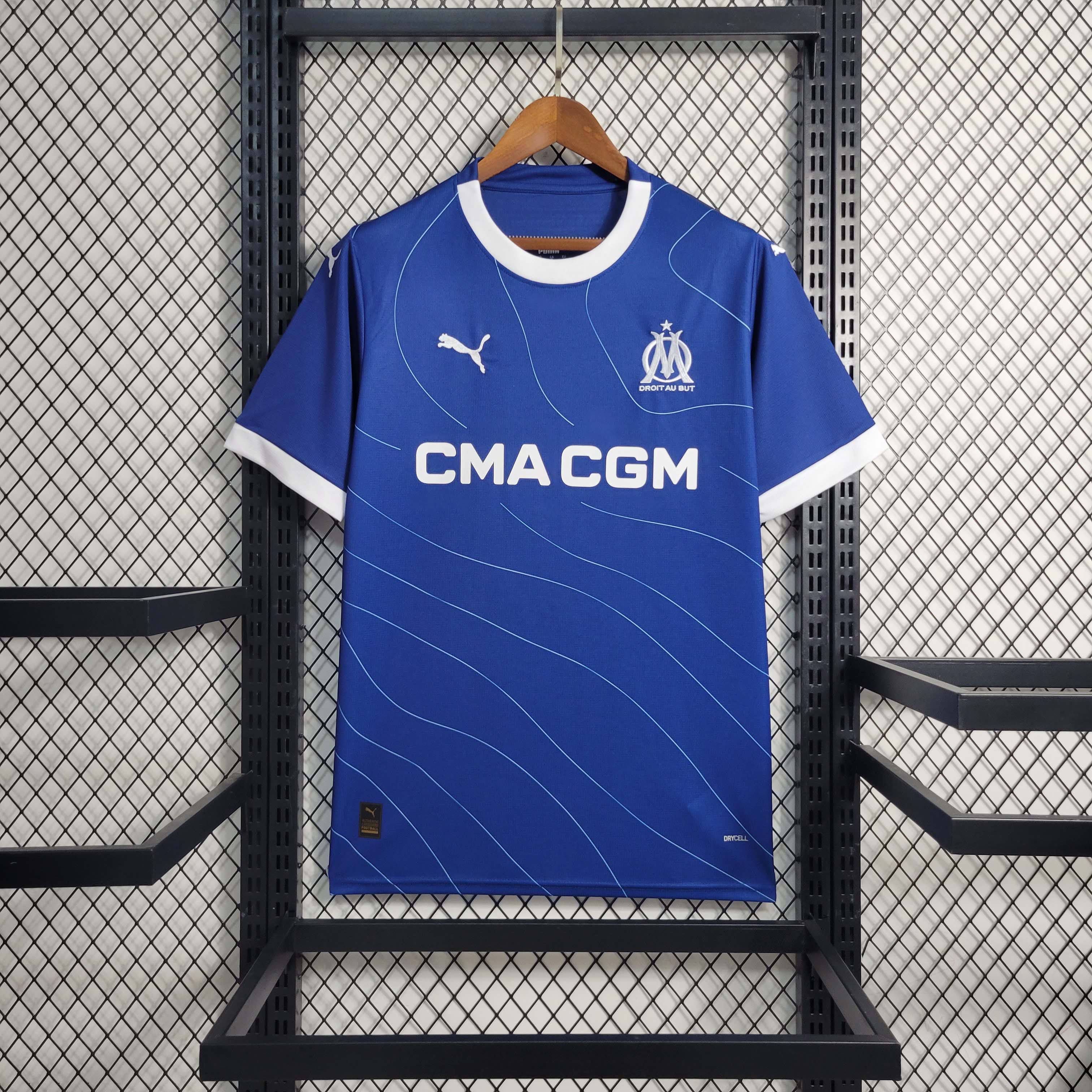 2023/2024 Olympique de Marseille Away Football Jersey — main view