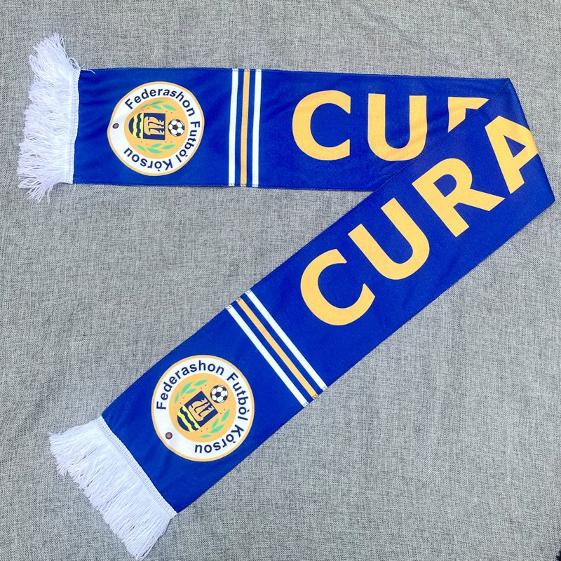 2026 World Cup Curaçao Fan Soccer Scarf — main view