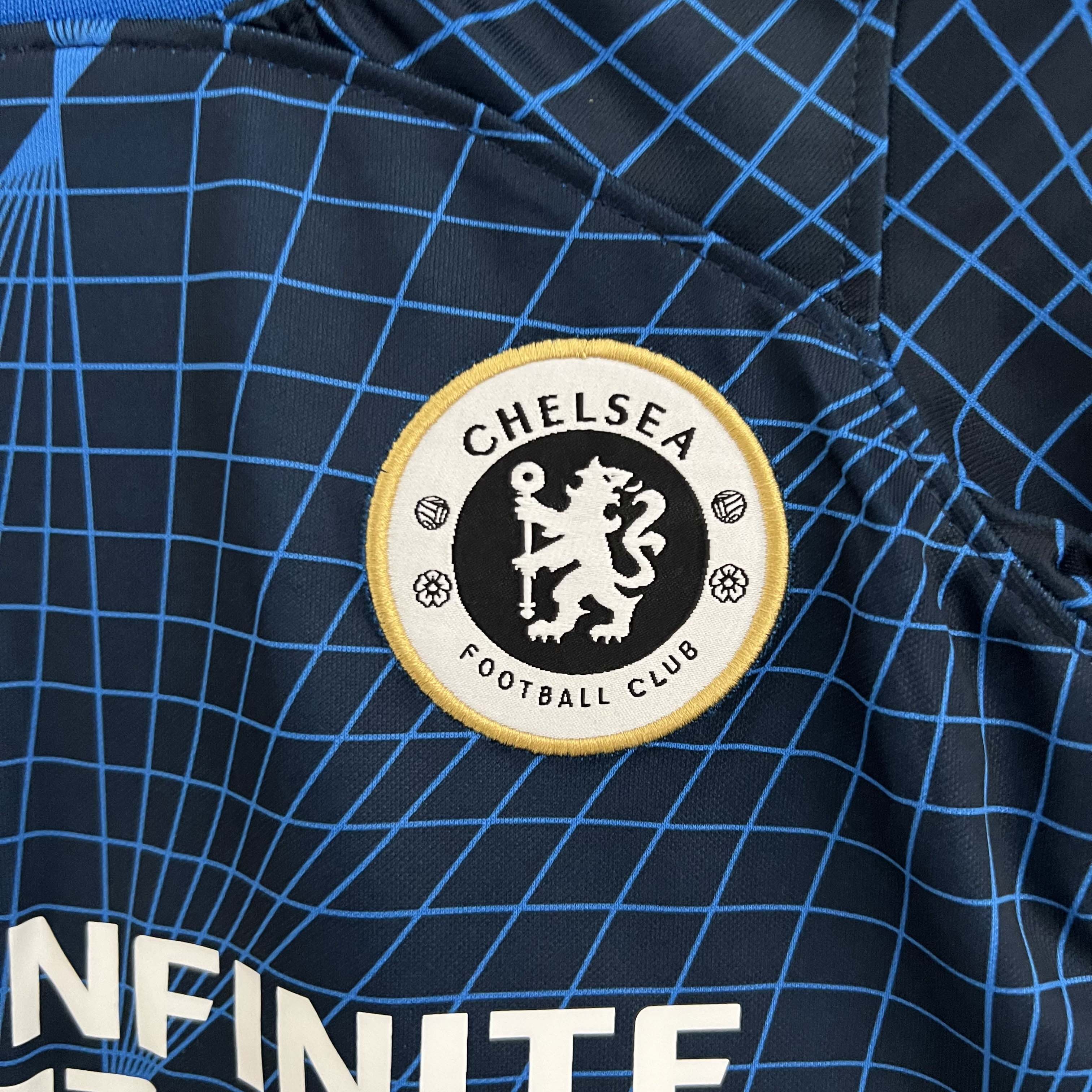 2023/2024 Chelsea Away Football Jersey Kids Size — view 6
