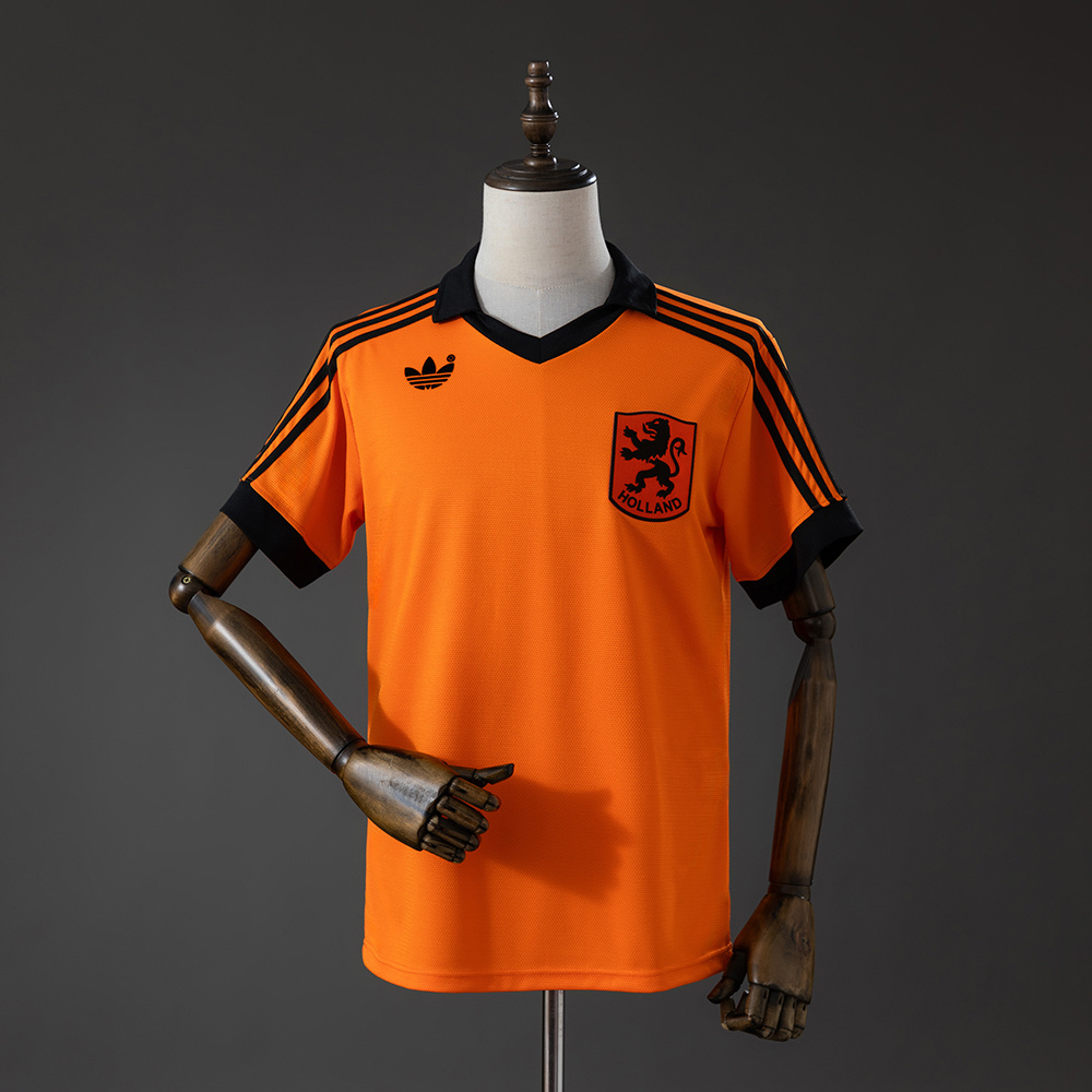 Maillot Domicile Pays-Bas 1978/1980 Rétro AAA qualité fan