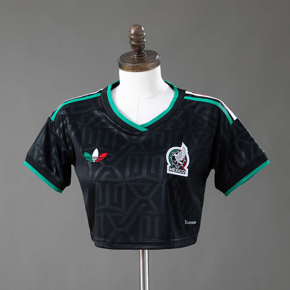 2026 Mexiko Drittes Auswärts Damen Crop-Top-Stil