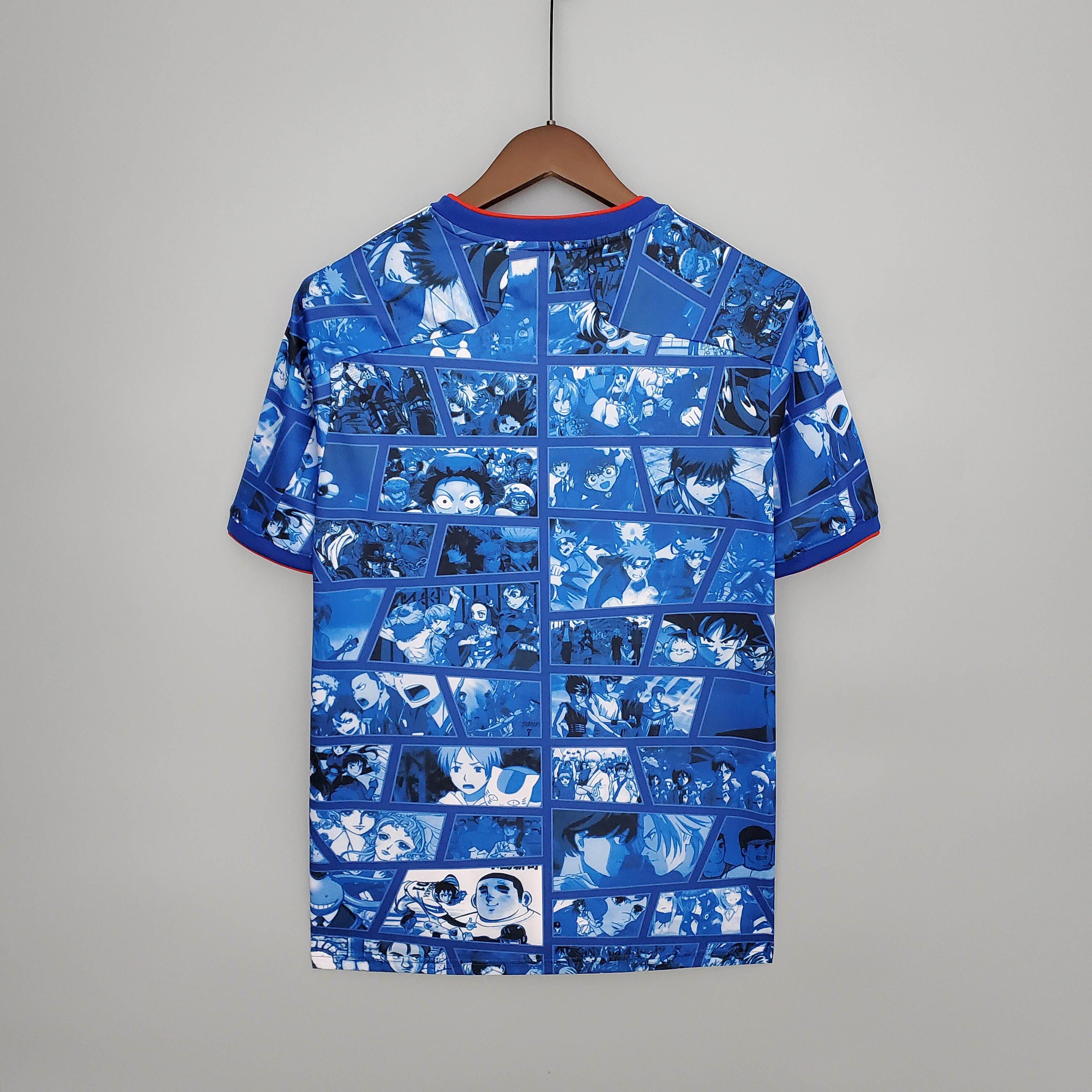 2021 Japan Football Jersey Anime Version — view 2