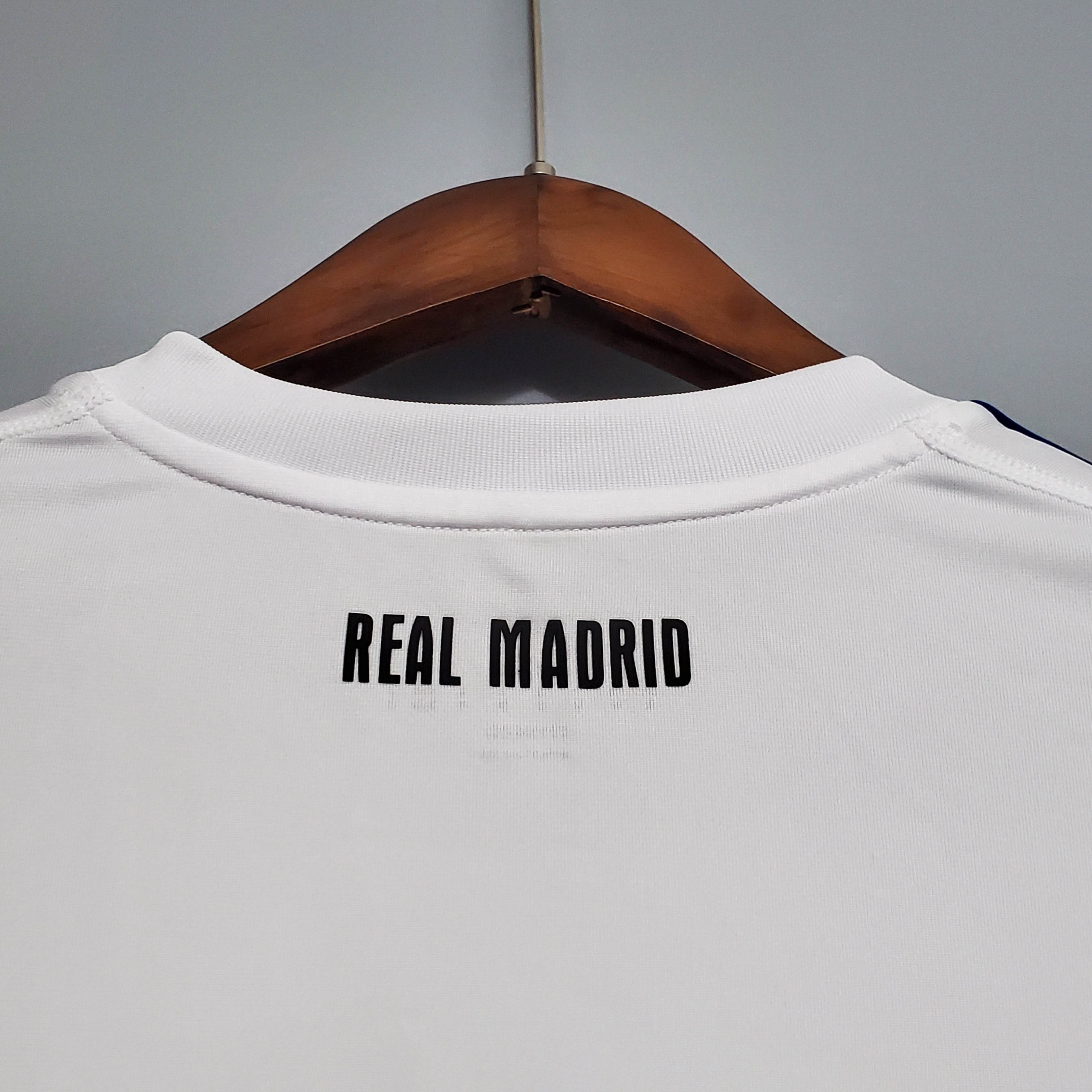 2010/2011 Retro Long Sleeve Real Madrid Home — view 7