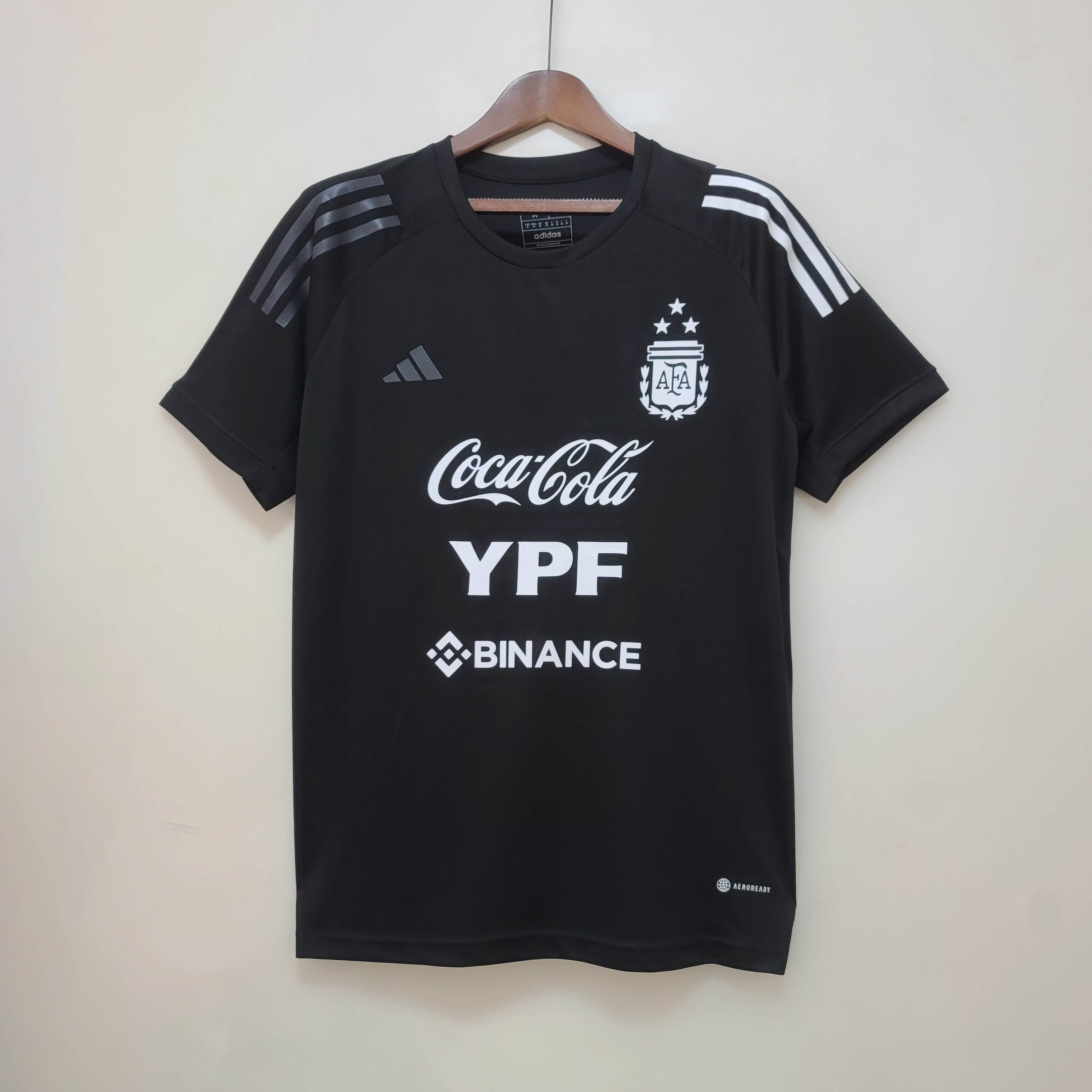 Camisa de Futebol Treino Preta Seleção Argentina 2022 — main view