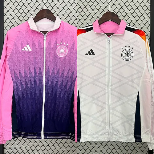 2024 Germany Reversible Windbreaker Soccer Jersey AAA fan-grade