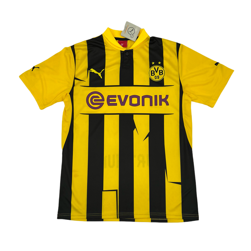 2012/2013 Retro Dortmund Home Football Shirt — main view