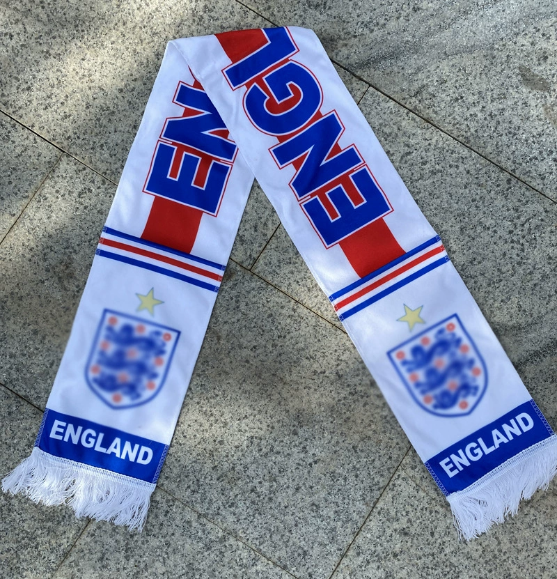 2026 W杯 イングランド ファン マフラー ホワイト