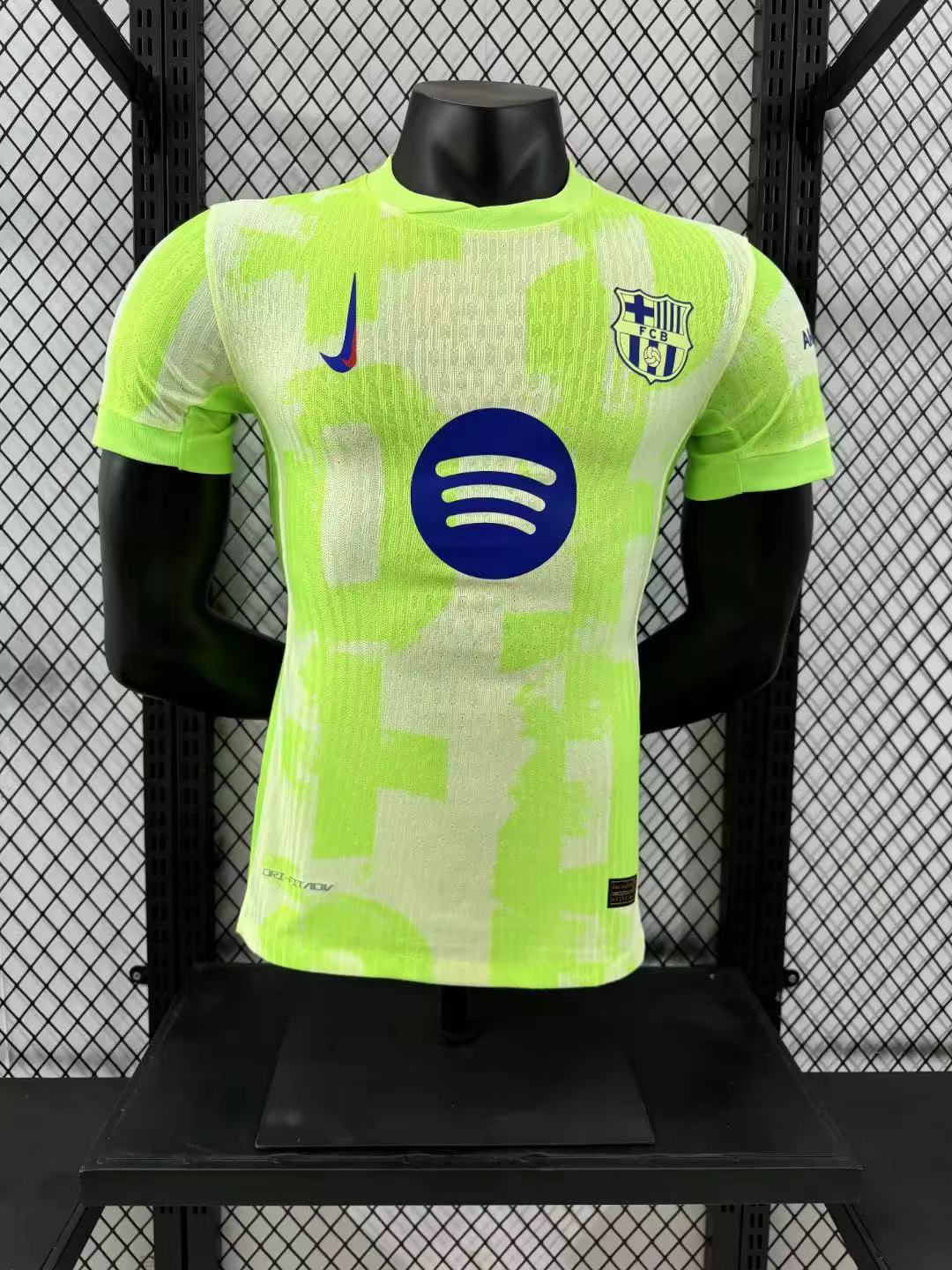 2024/2025 Player Version Barcelona Third Away No Spotify Jersey AAA fan-grade