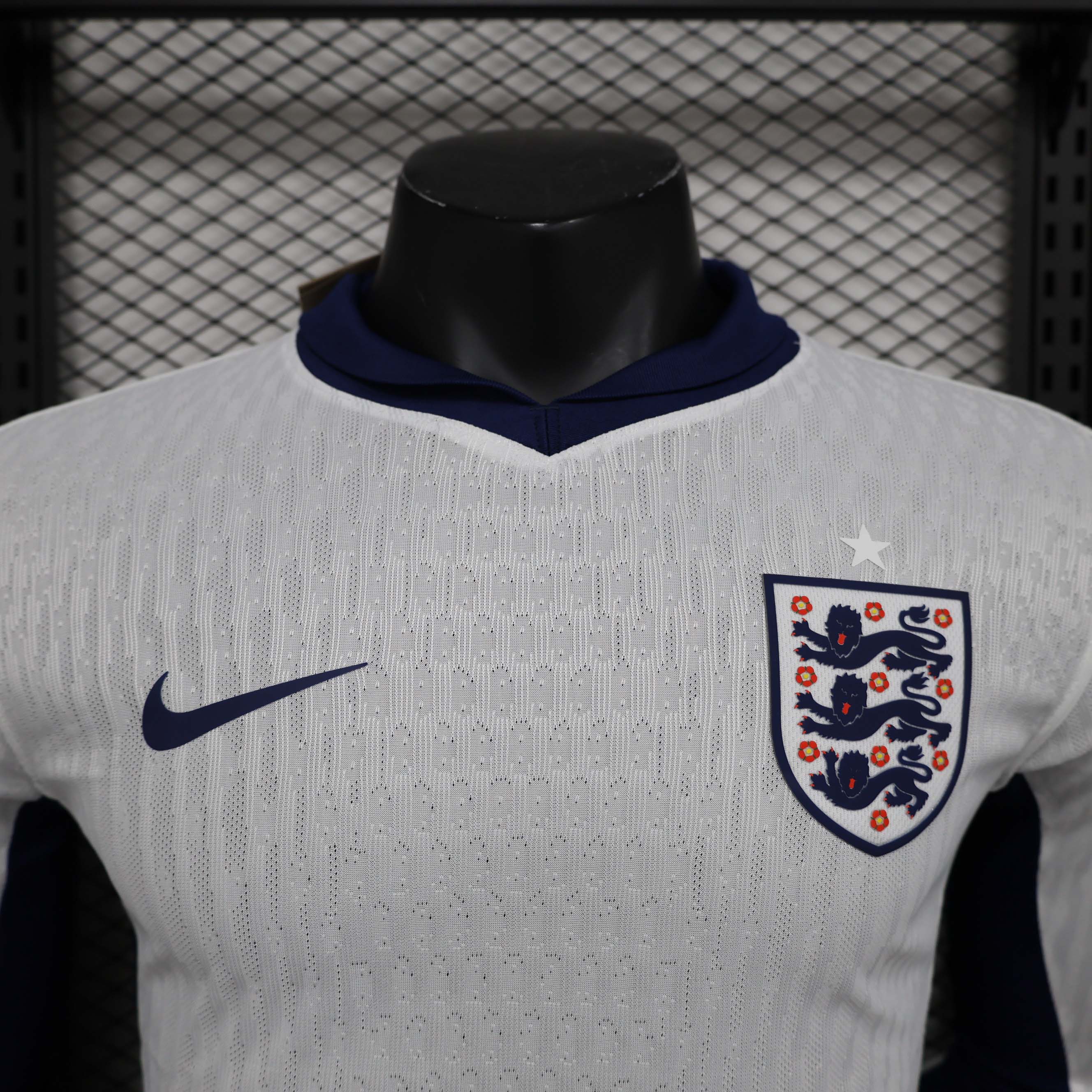 2024 Version Joueur Manches Longues Maillot Domicile Angleterre — view 5
