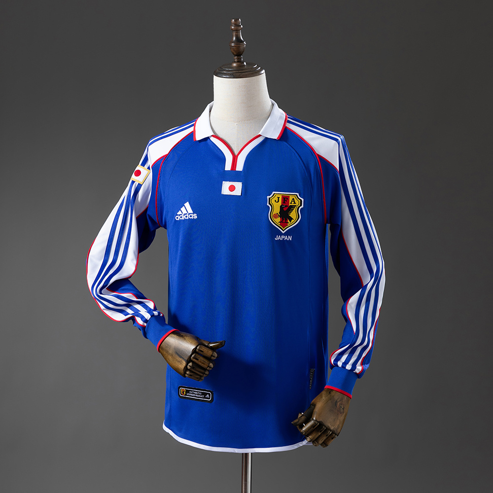 2000 Retro Japan Home Long Sleeve Jersey AAA fan-grade