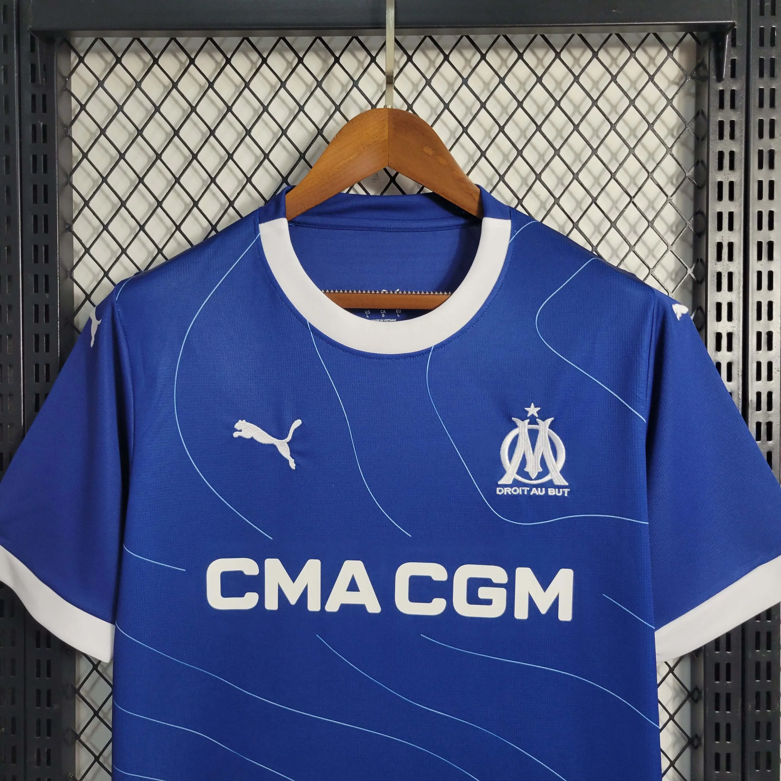 2023/2024 Olympique de Marseille Away Football Jersey — view 3