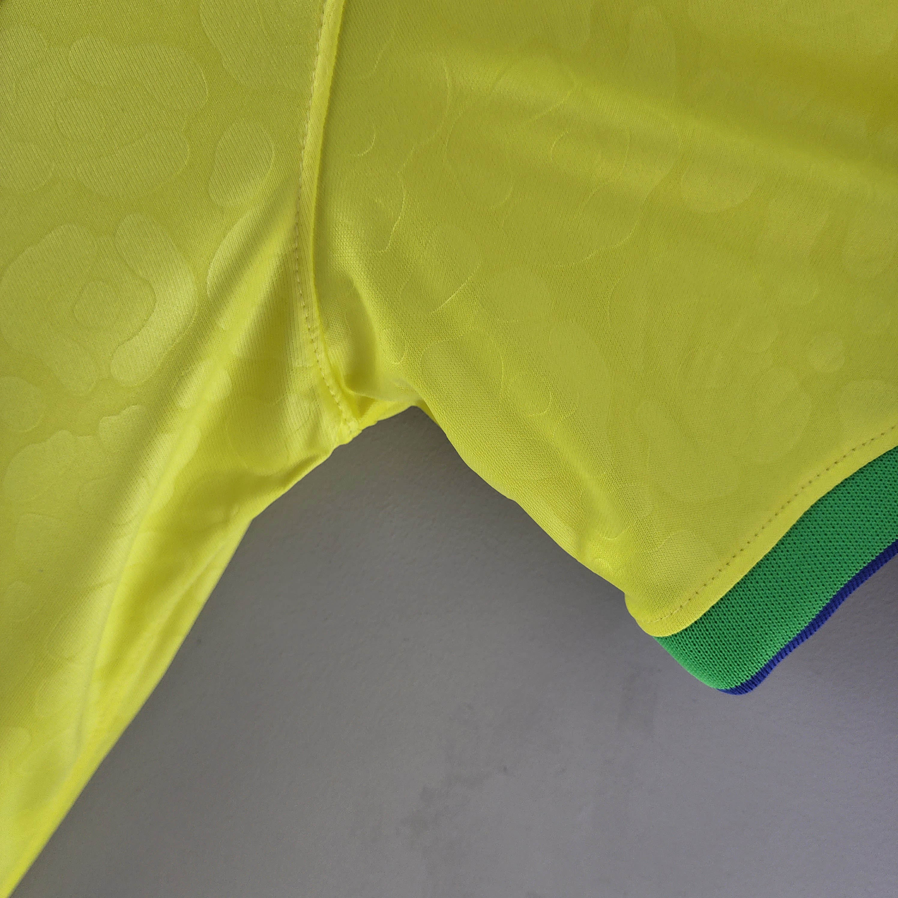 2022 World Cup Brazil Home Soccer Jersey — view 9