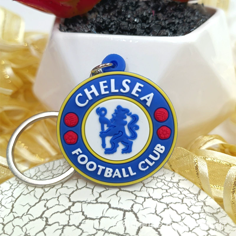 Chelsea FC Fan Fußball-PVC-Schlüsselanhänger — main view