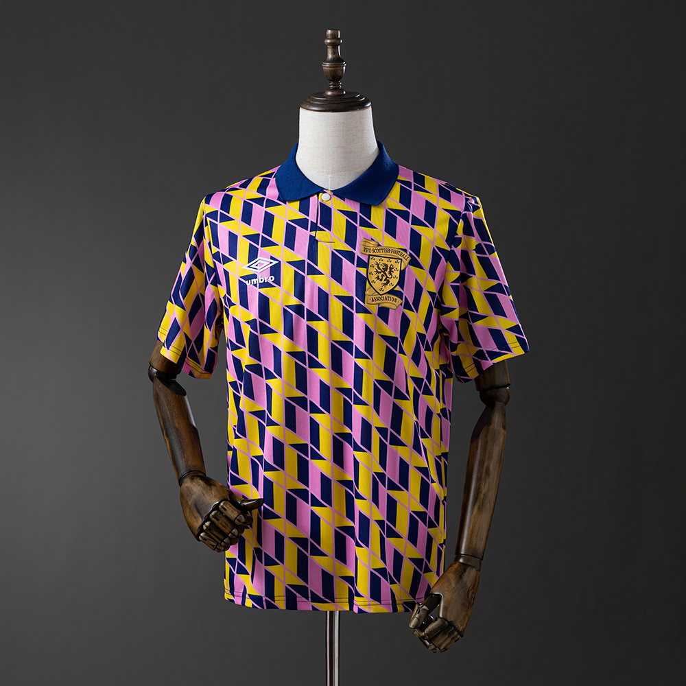1988/1989 Retro Scotland National Team Third Away Jersey AAA fan-grade