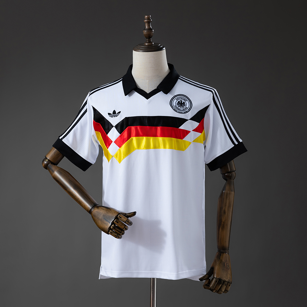 1988 Retro Soccer Jersey Germany Home