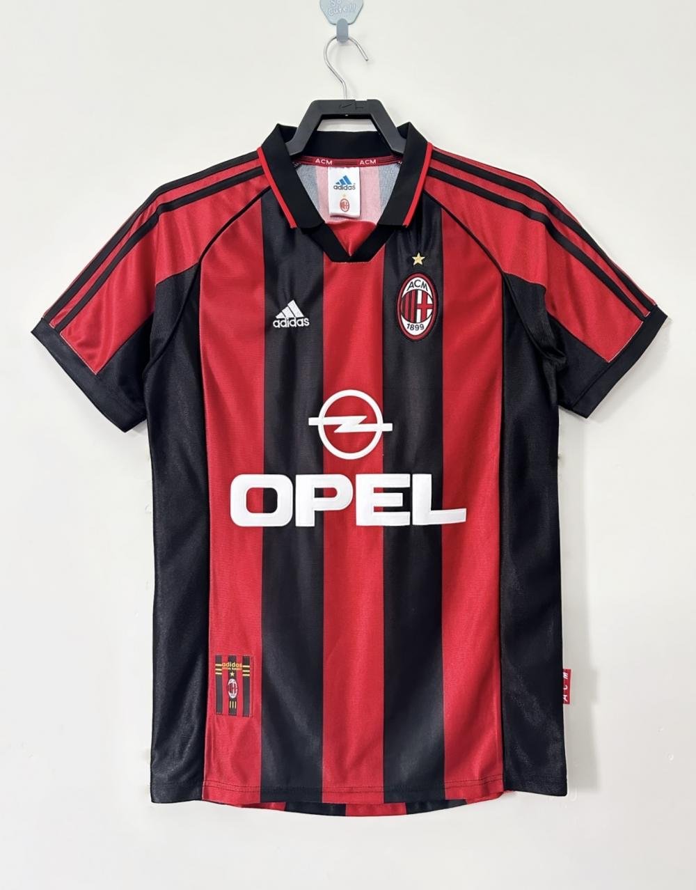 1998-1999 Retro AC Milan Third Home Football Shirt AAA fan-grade