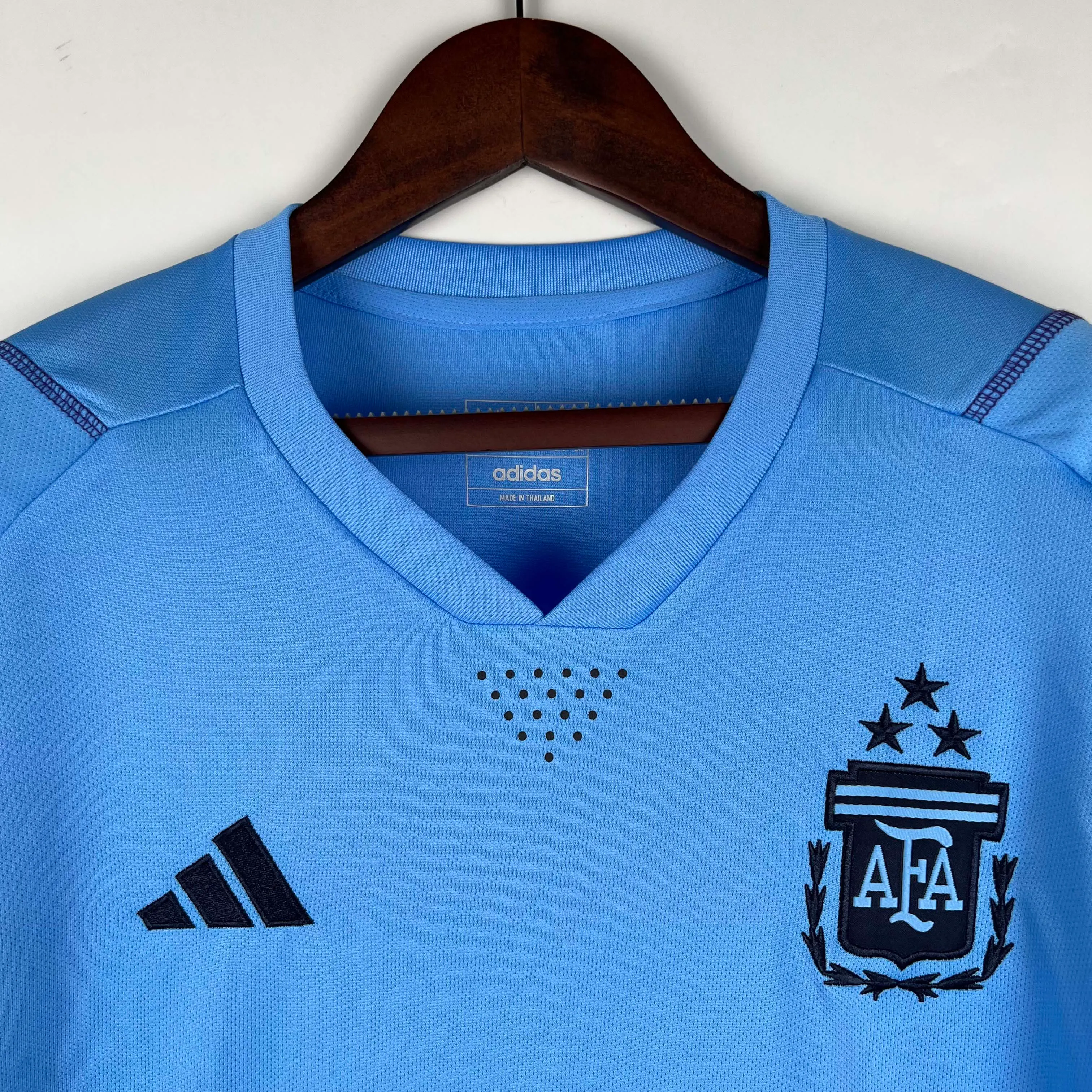 2023 Argentina National Team Training Suit Blue Jersey — view 3