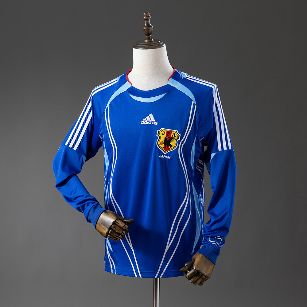 2006 Retro Japan Home Long Sleeve Jersey AAA fan-grade