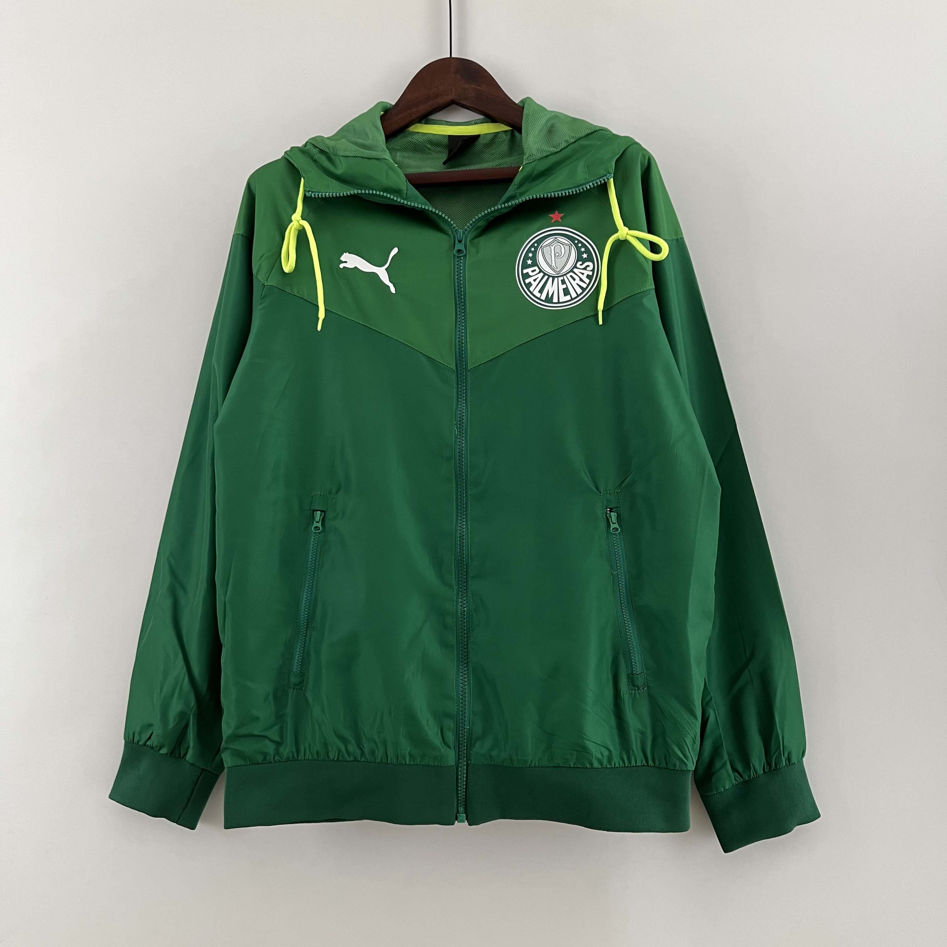 2023/2024 Palmeiras Windbreaker Green Jersey AAA fan-grade — main view
