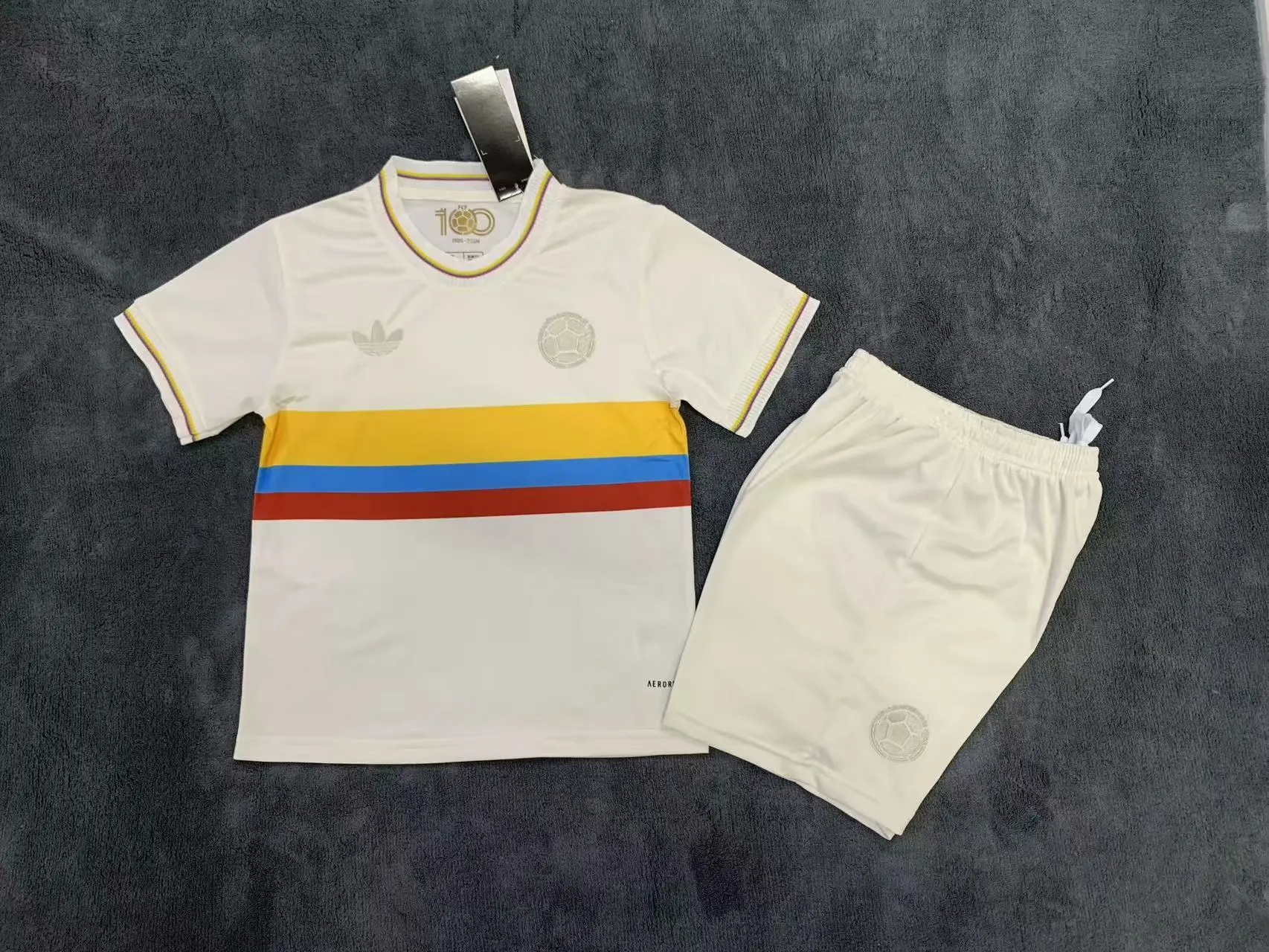 2024-2025 Colombia 100th Anniversary Jersey AAA fan-grade Kids Size