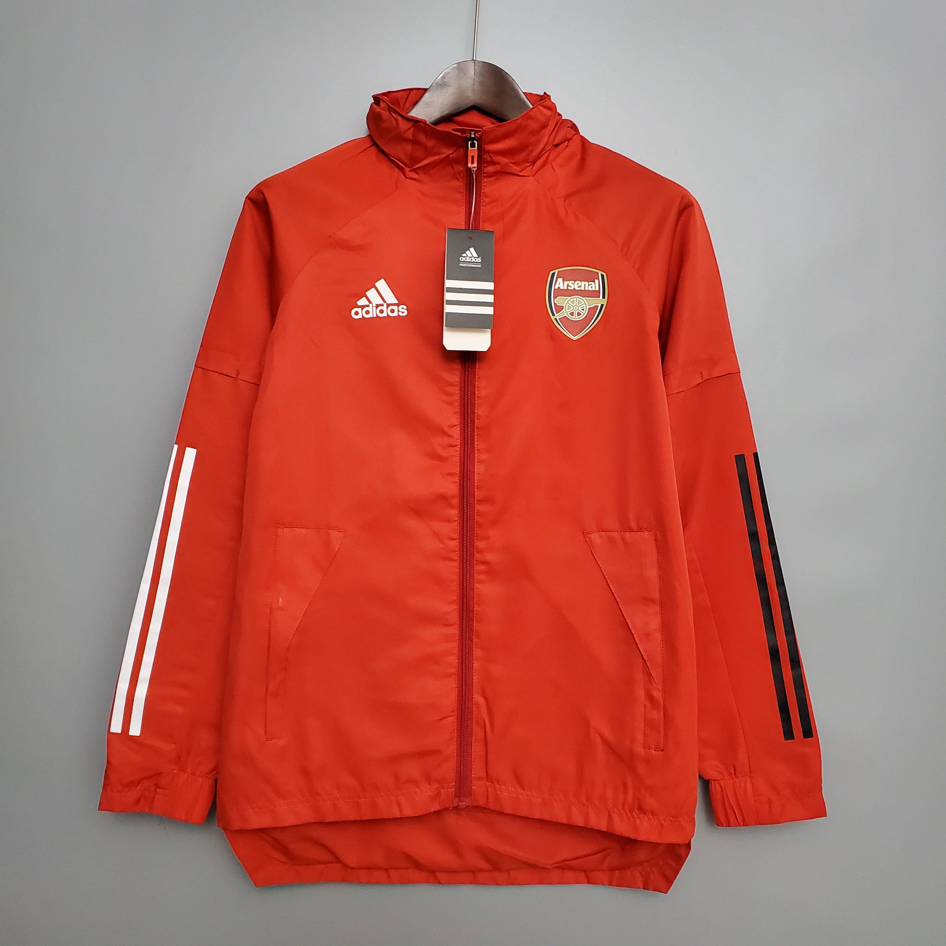 Camiseta de Fútbol 2021 Arsenal Cortavientos Rojo — main view