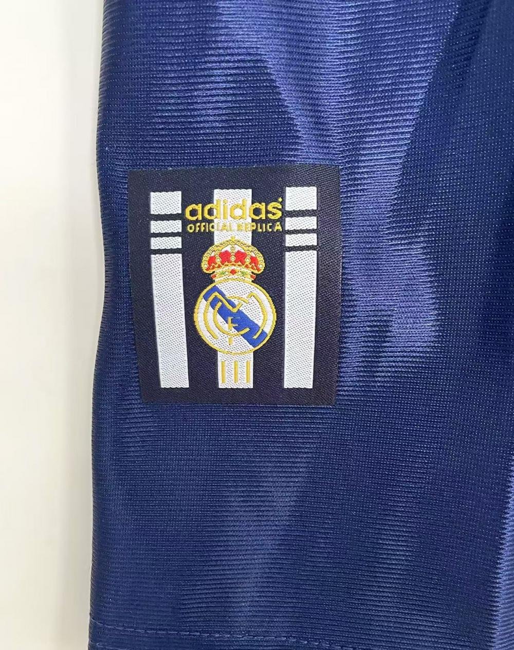 1998/1999 Retro Real Madrid Away Soccer Jersey AAA fan-grade — view 6