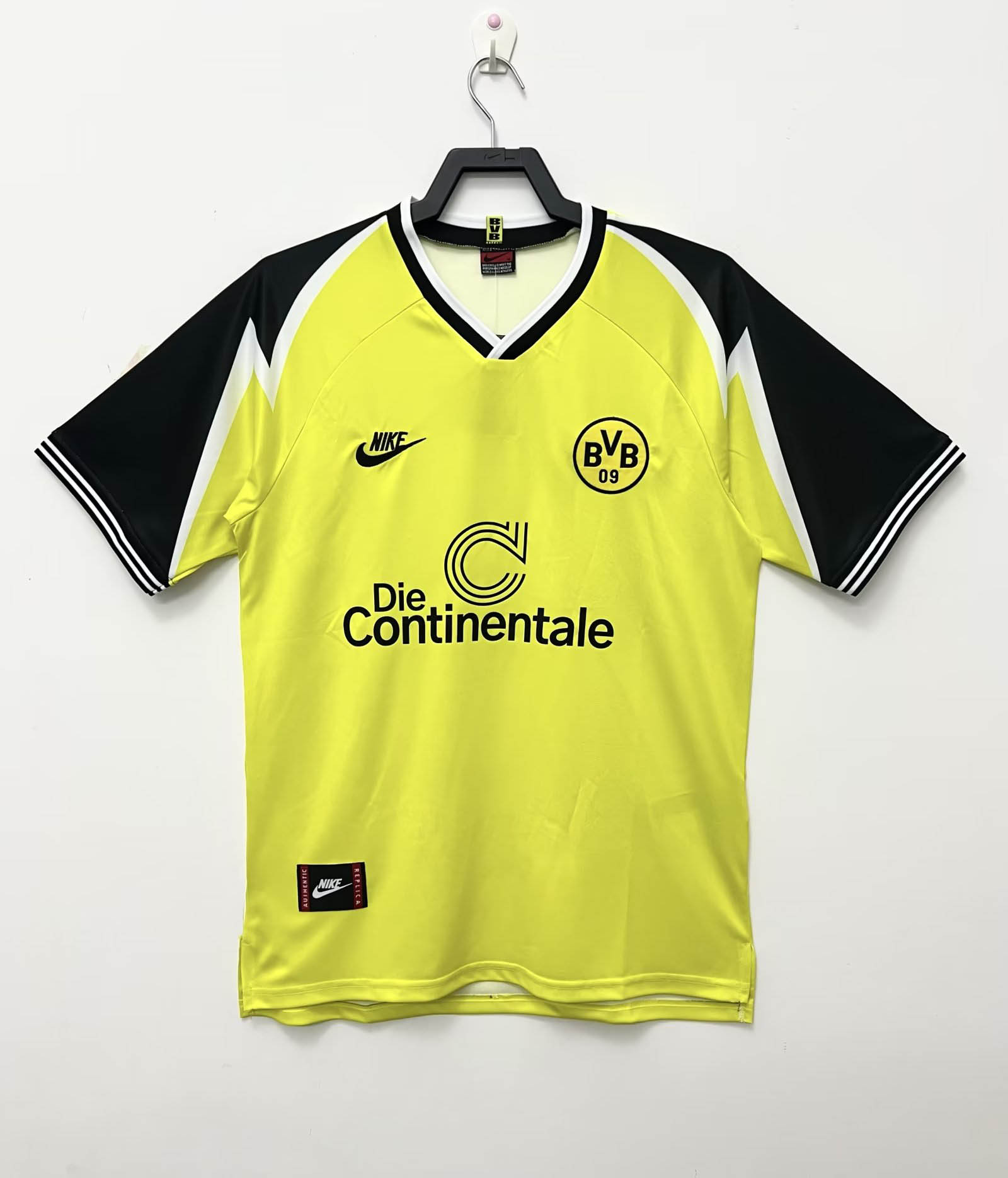 1995/1996 Retro Dortmund Home Football Shirt — main view