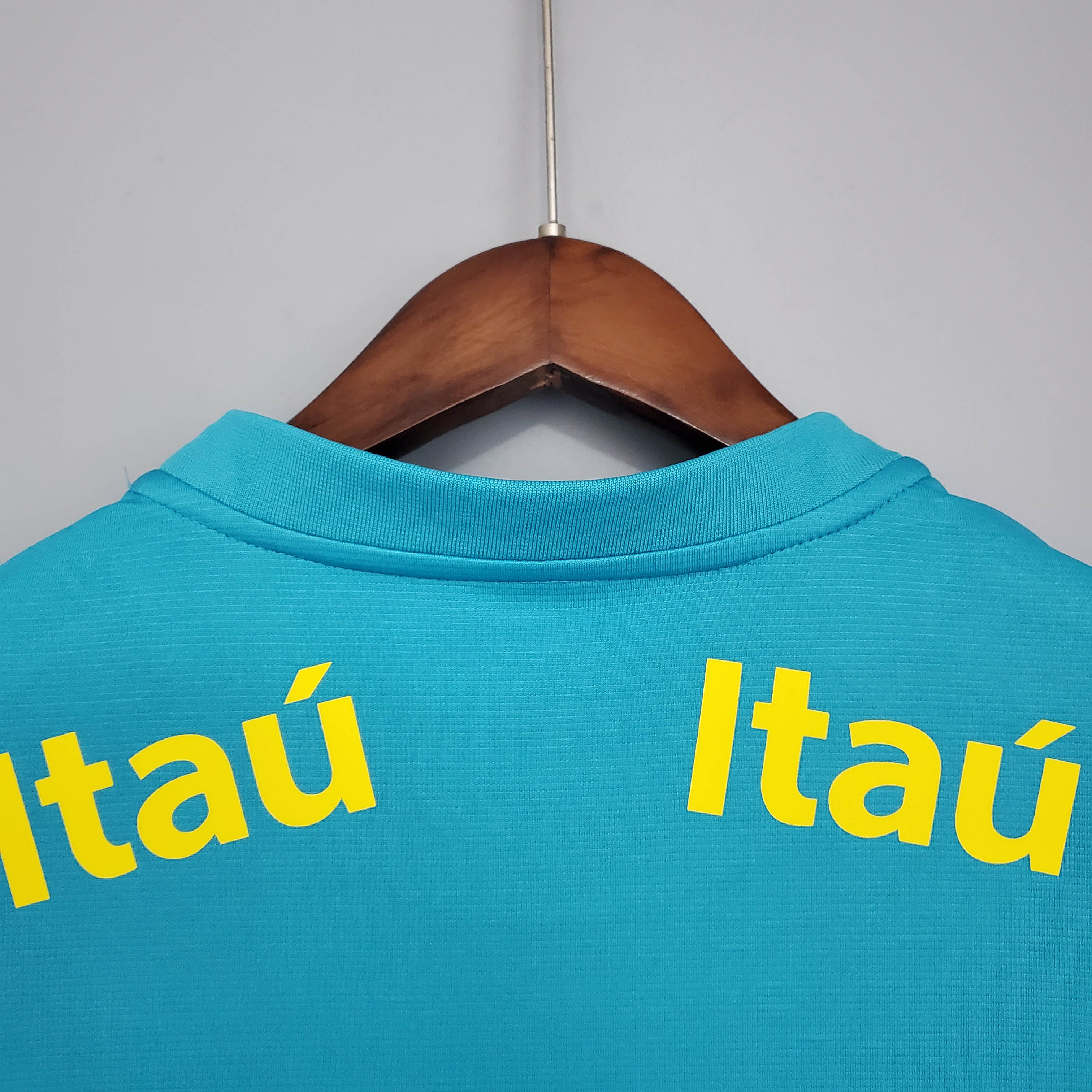 2021 Brazil Training Wear Lake Blue Soccer Jersey — view 7