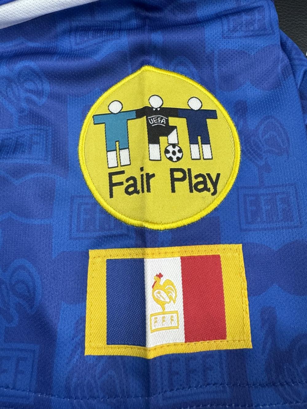 1996 Retro France Home Football Shirt AAA fan-grade — view 6