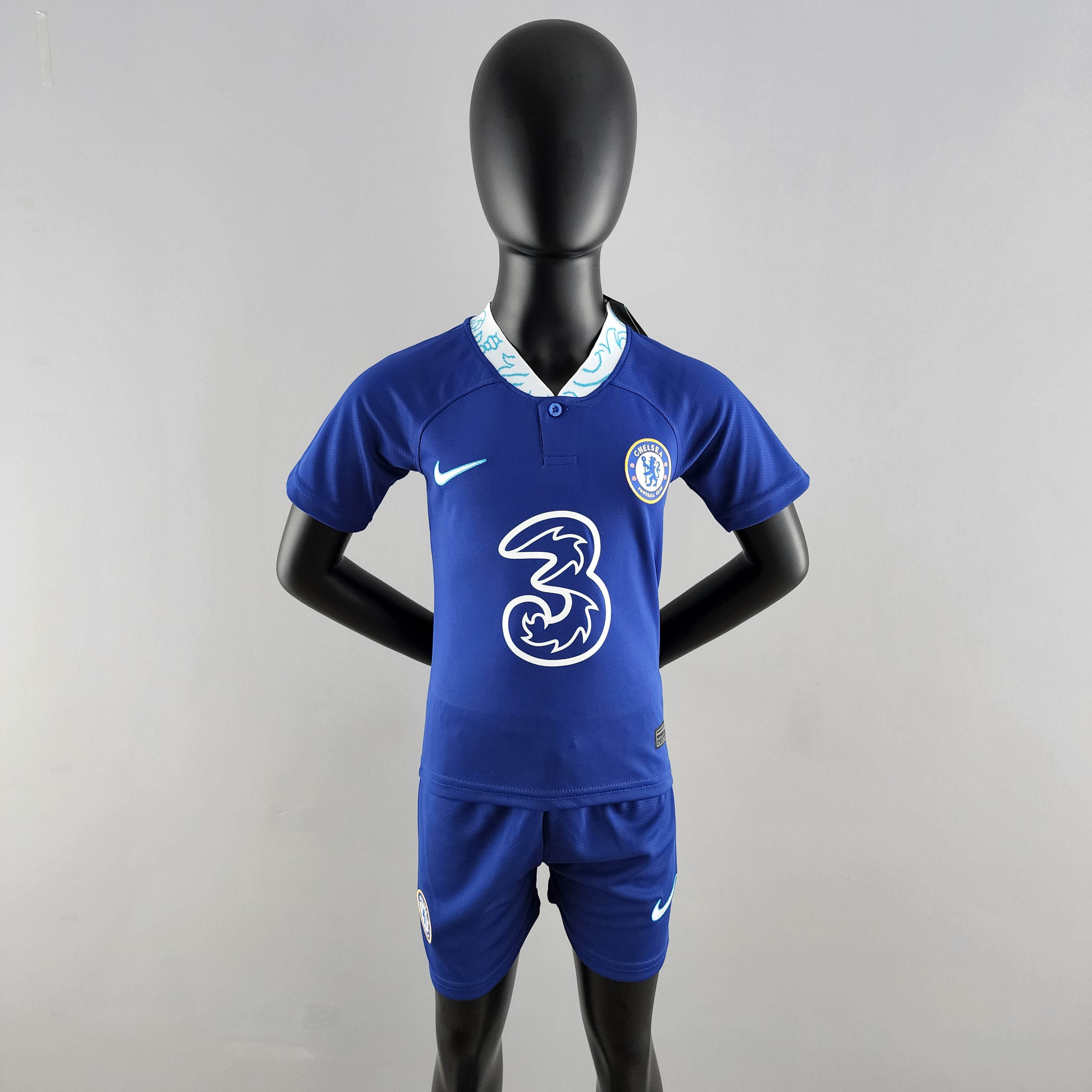2022/2023 Chelsea Home Football Jersey Kids Size — main view