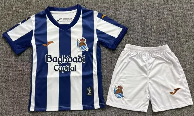 2026/2027 Real Sociedad Home Football Shirt 1:1 Thai Quality Kids Size