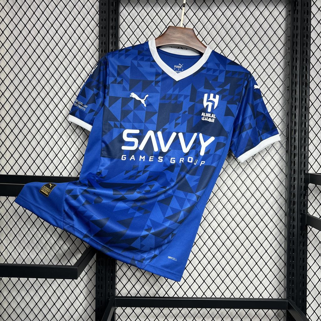 2024/2025 Al-Hilal Saudi Home Football Shirt AAA fan-grade — view 3