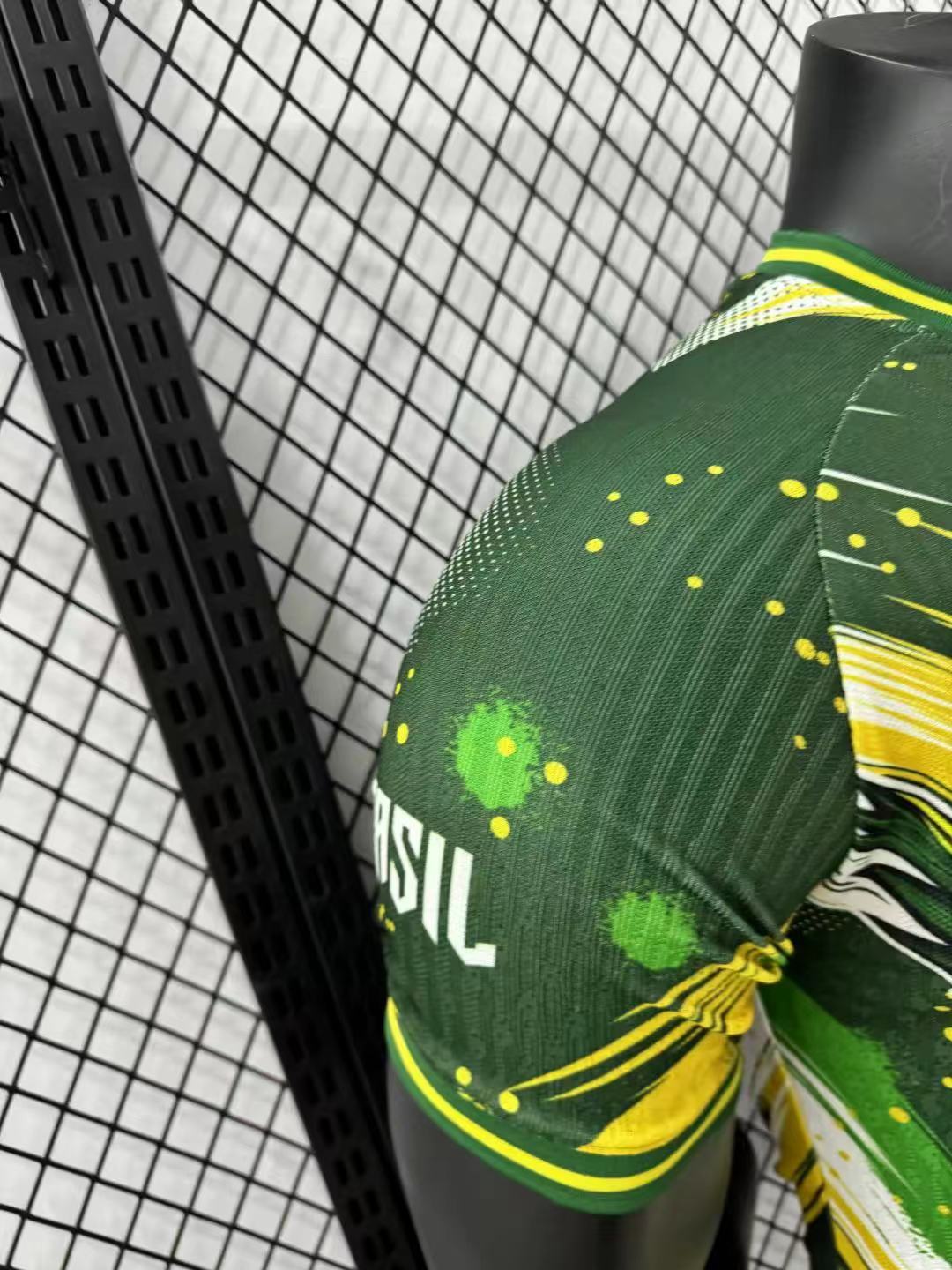 2024/2025 Player Version Brazil Special Edition Football Shirt AAA fan-grade — view 7