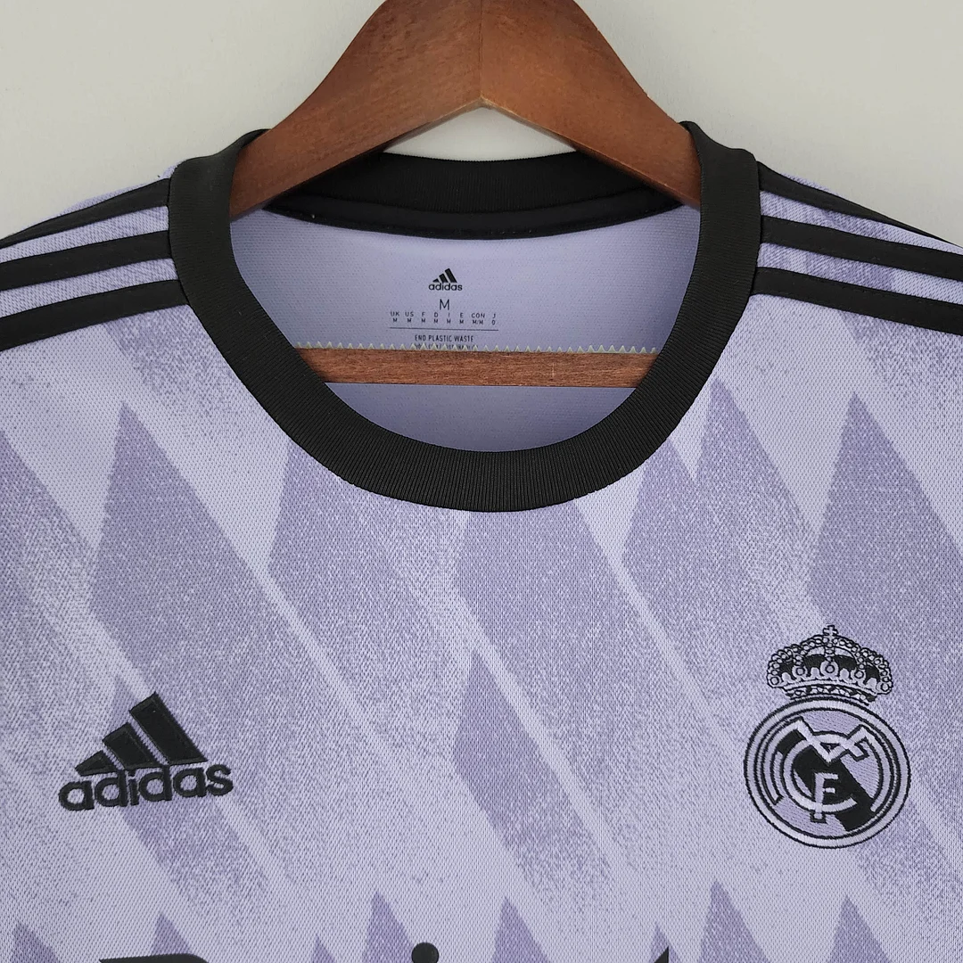 2022/2023 Long Sleeve Real Madrid Away Jersey — view 5