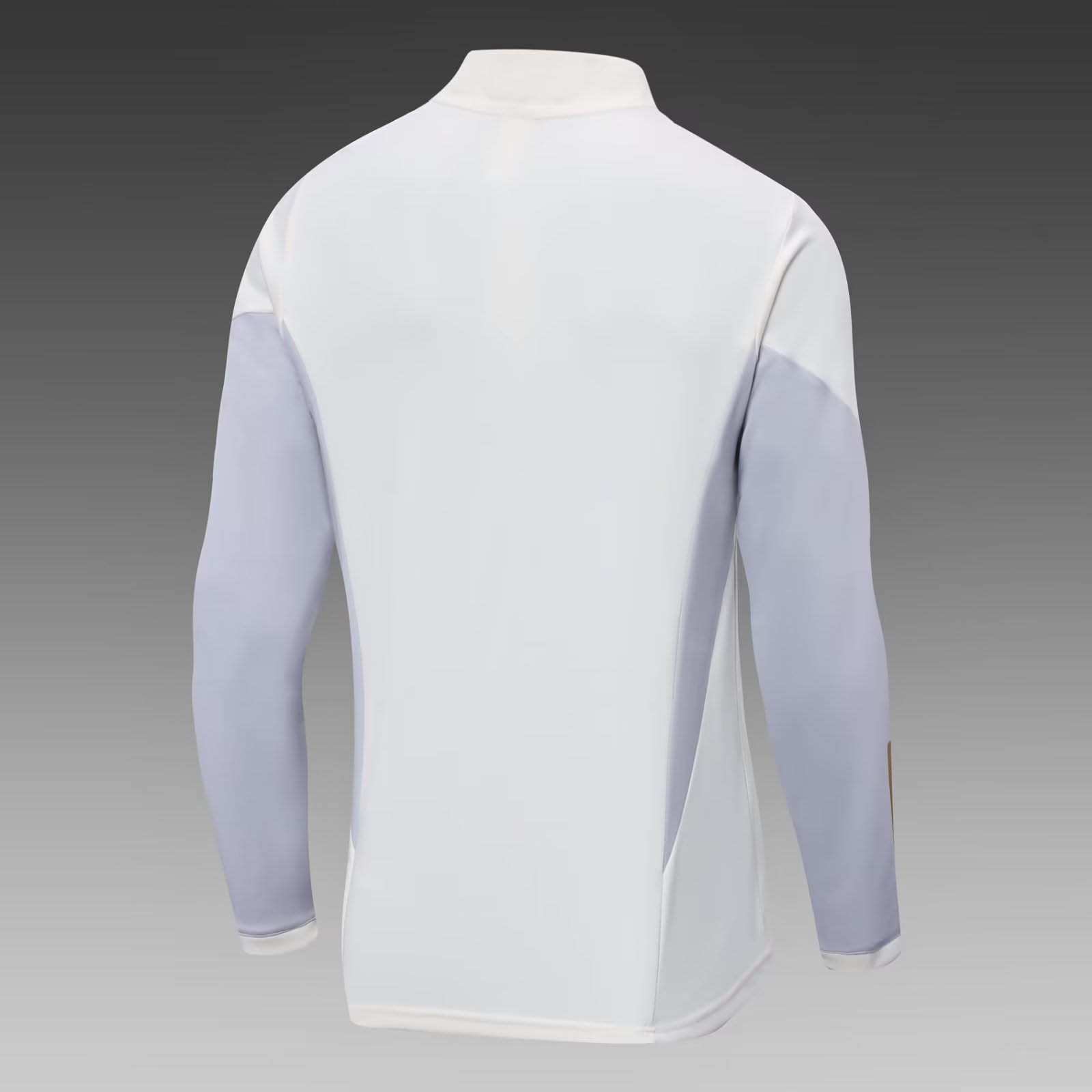 2022 Algeria National Team Half-Pull Training Suit White Shirt Set — view 4