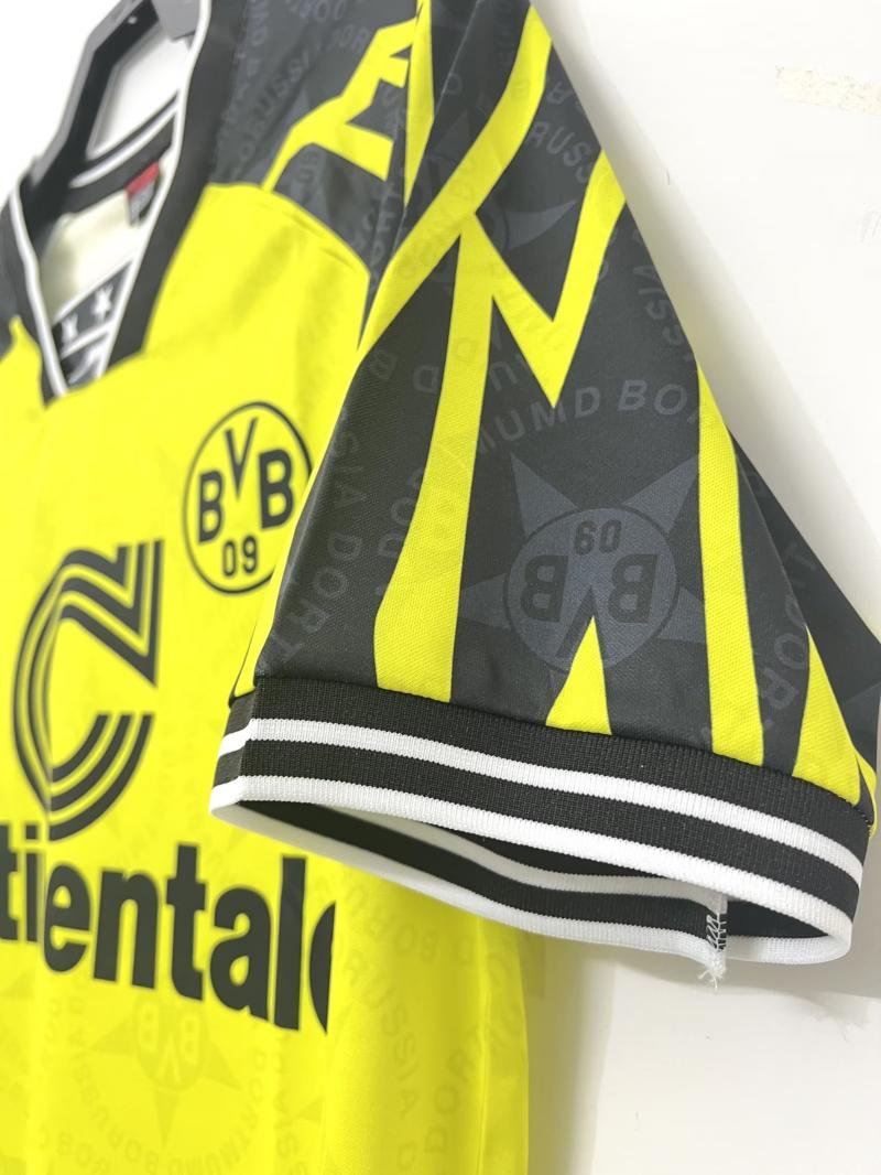 1994-1995 Retro Dortmund Home Football Shirt AAA fan-grade — view 4