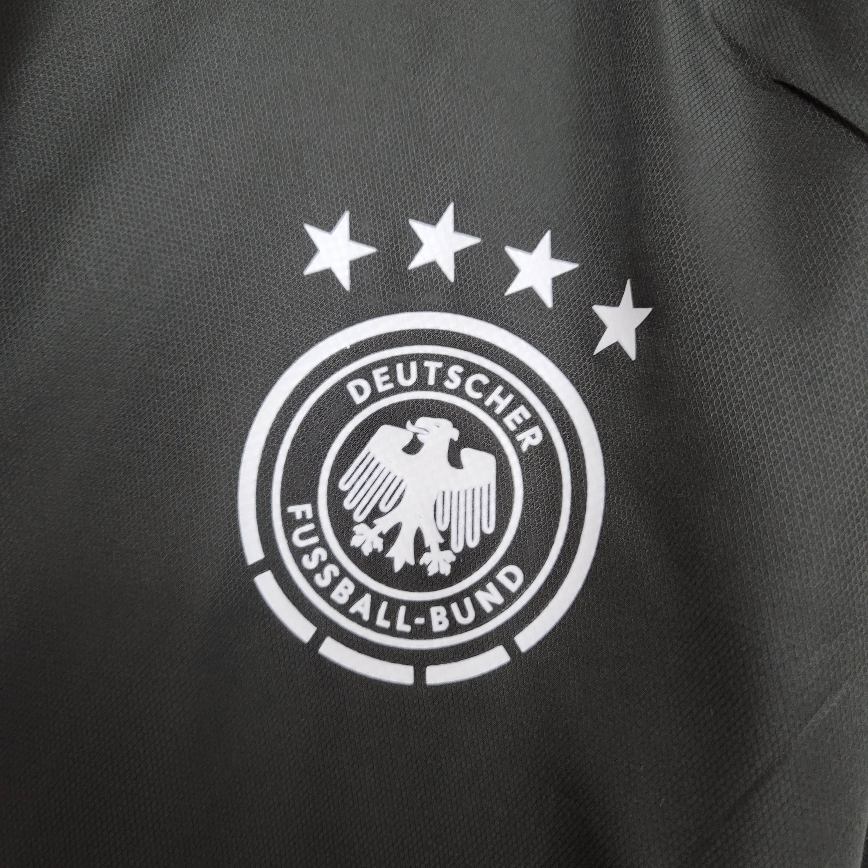 2021 Windbreaker Soccer Jersey Germany Black — view 5