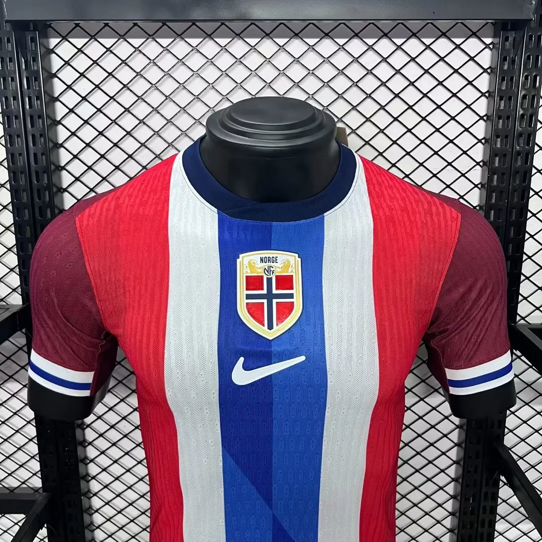 2024-2025 Player Version Norway Home Jersey AAA fan-grade — view 2