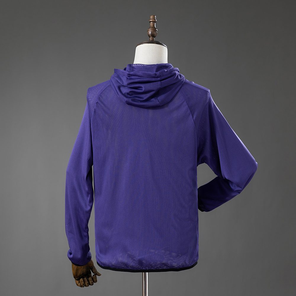 Veste Hymne Foot Homme France - Violet 2026 — view 2