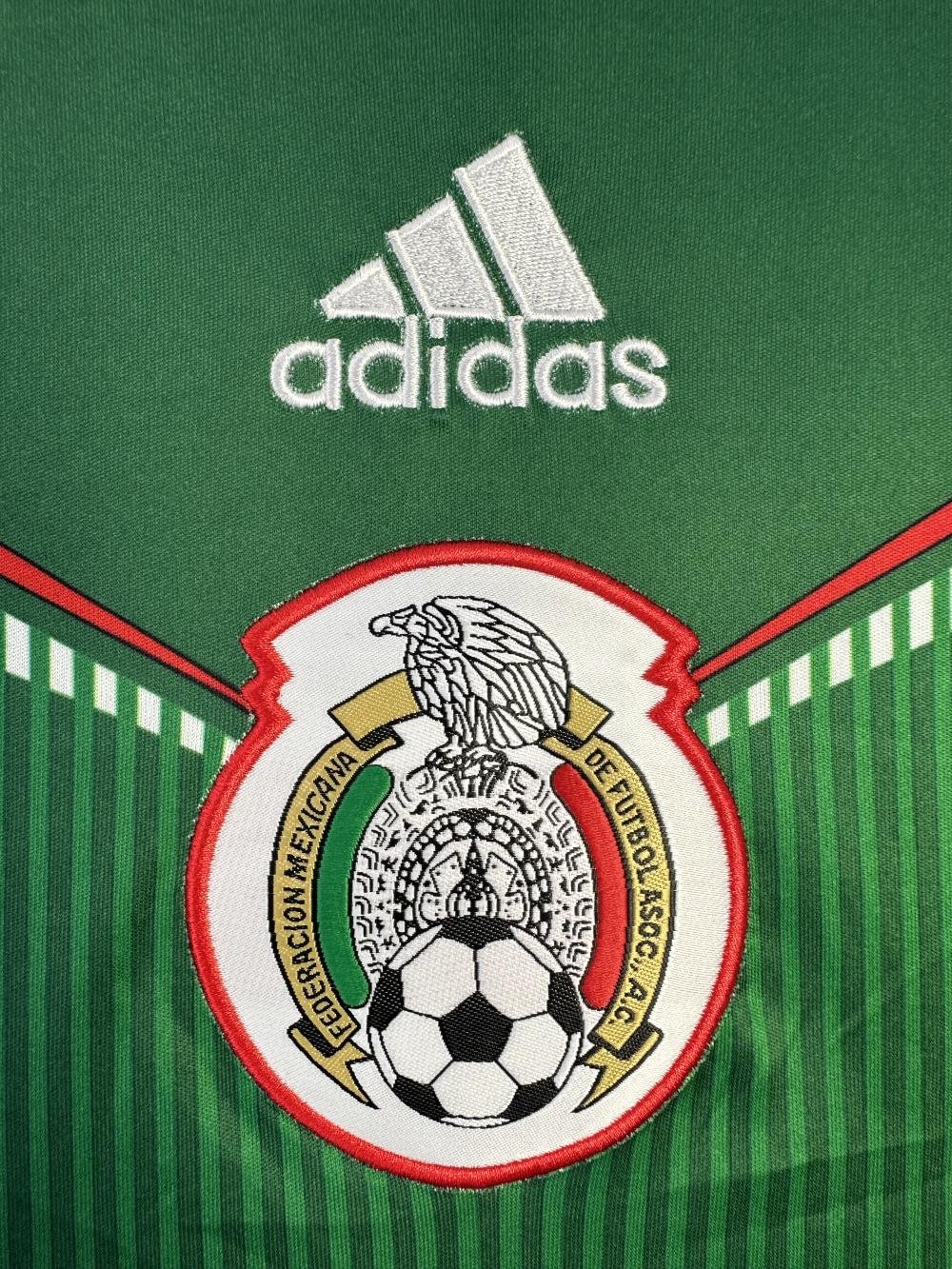 Camiseta de fútbol local retro de México 2014 Calidad Tailandesa — view 6