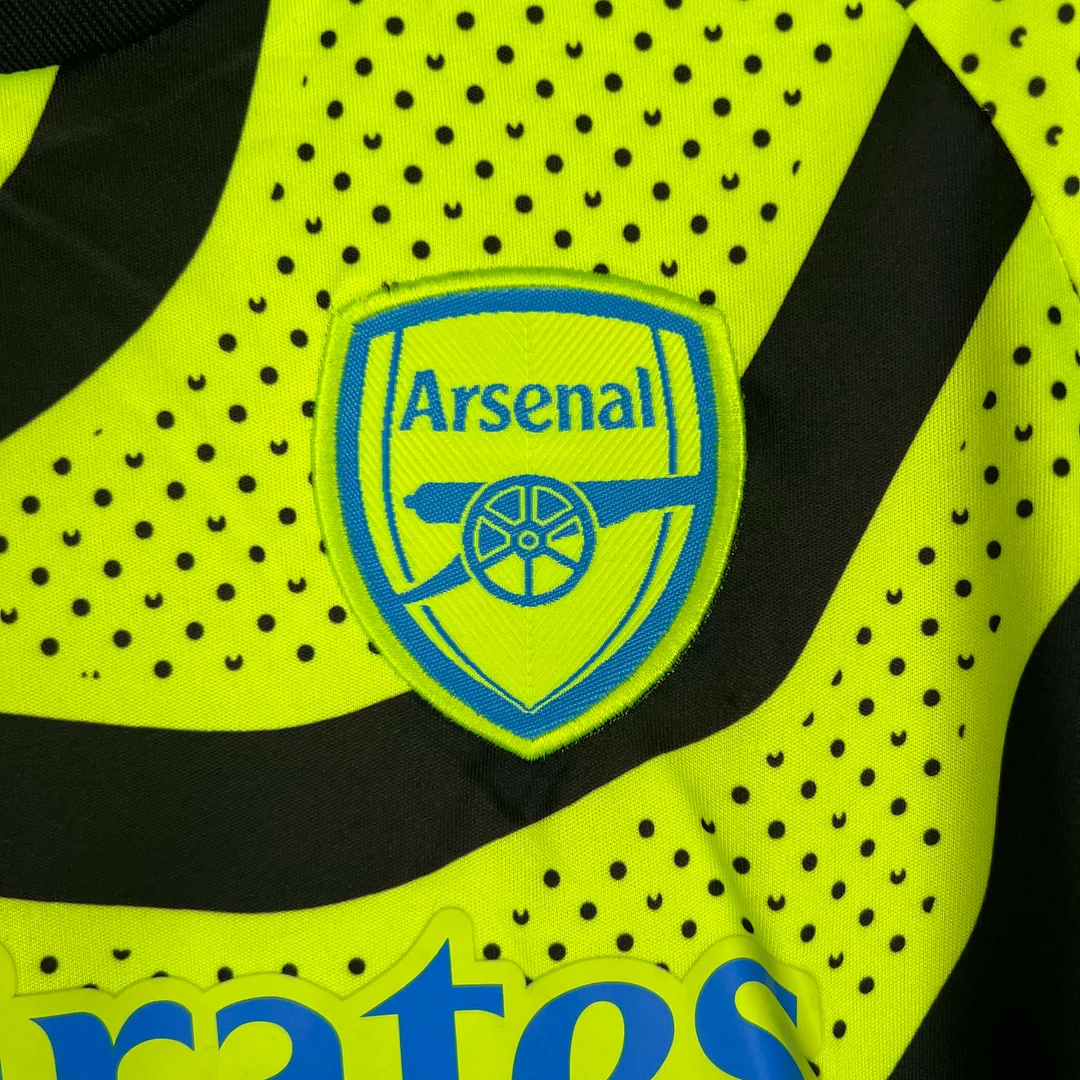 2023/2024 Arsenal Away Soccer Jersey Kids Size — view 6