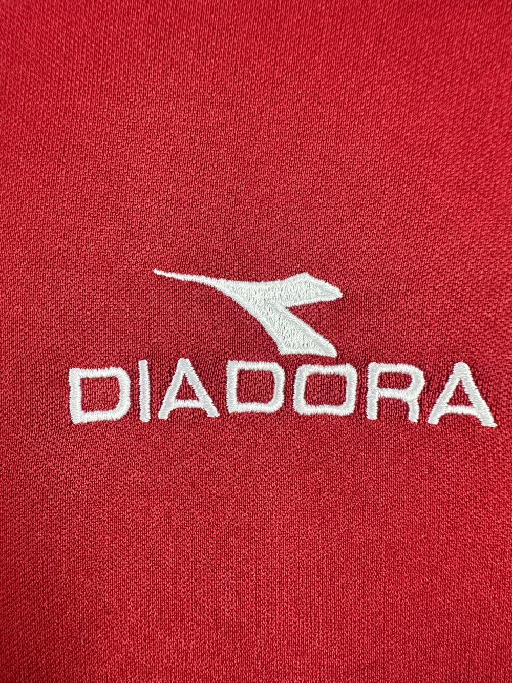 1998-1999 Rétro Manches Longues Roma Domicile Maillot de Football Qualité Thaï — view 5