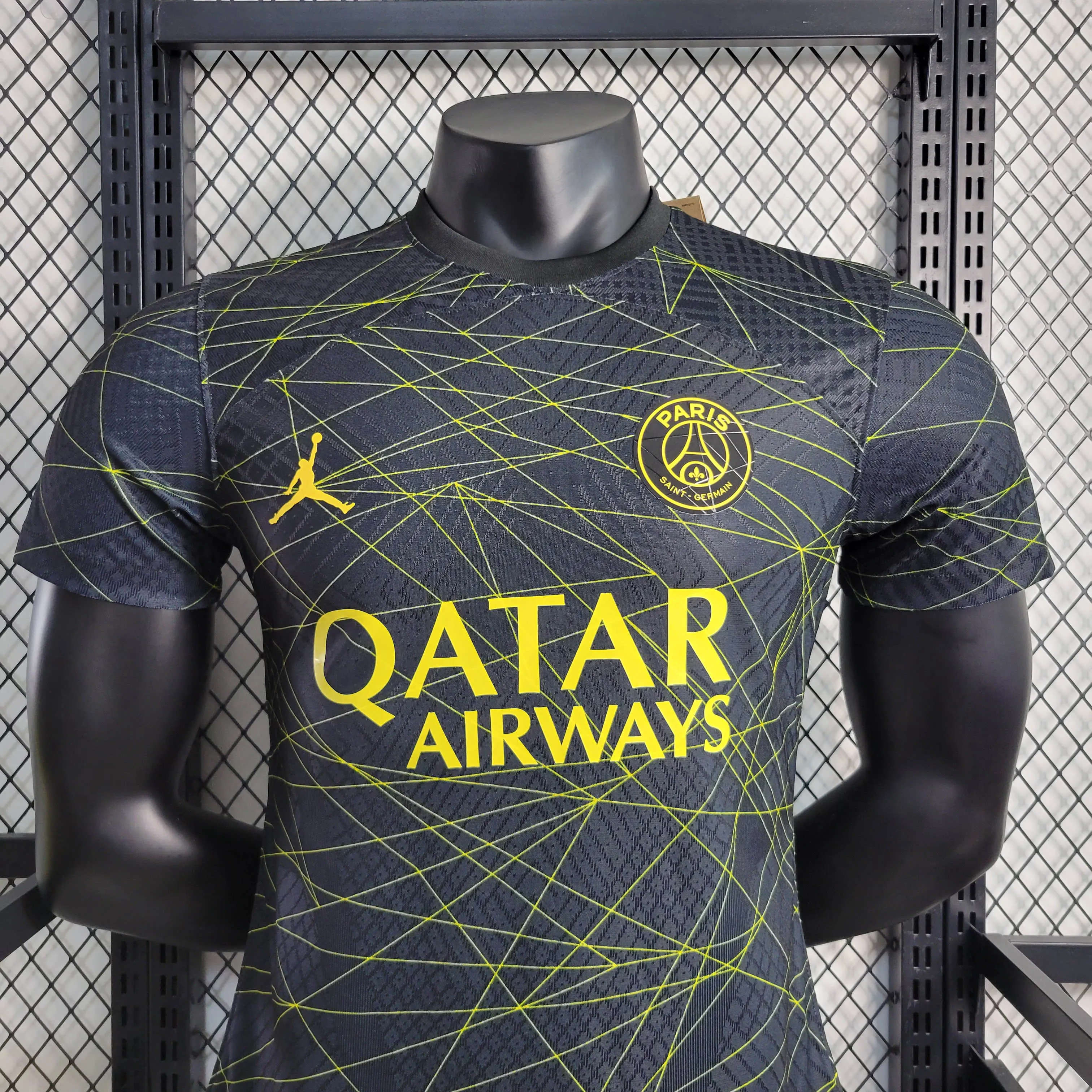 2022/2023 Player Version Psg Paris Saint-Germain Fourth Away — view 3