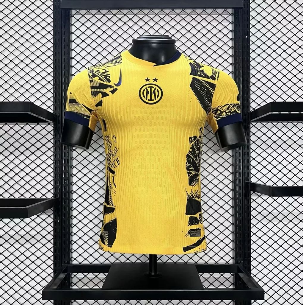2024/2025 Spielerversion Inter Mailand Drittauswärts Fußballtrikot AAA fan-gradät